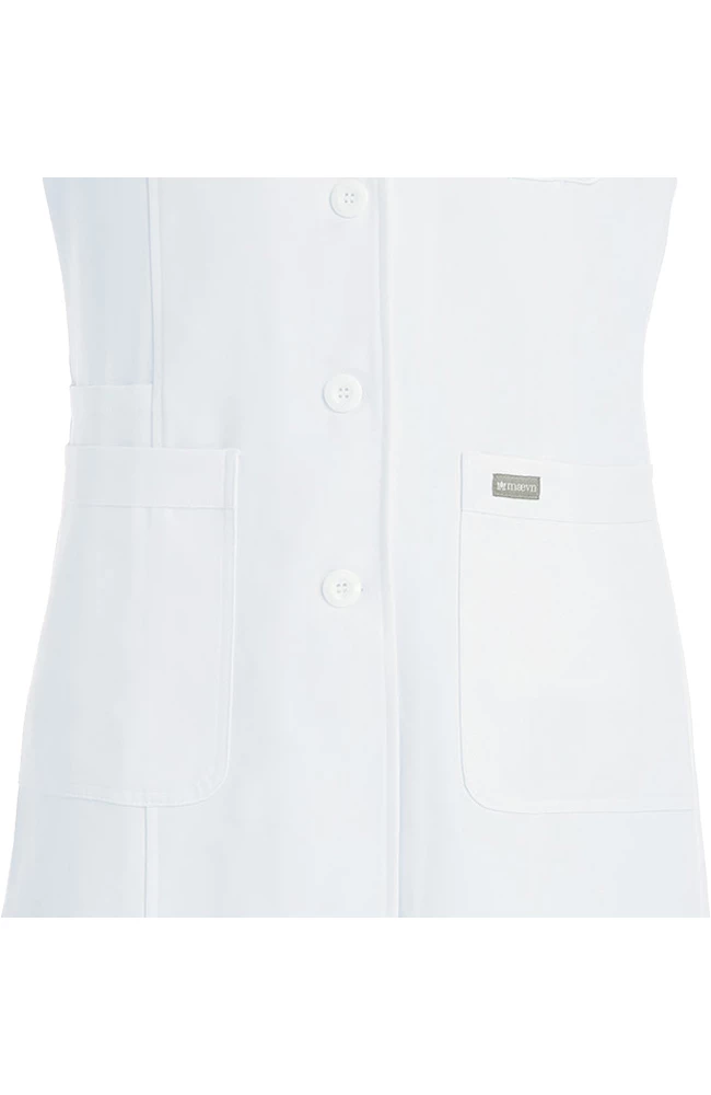 Maevn Uniforms Women's 36" Notch Collar Lab Coat - Image 3