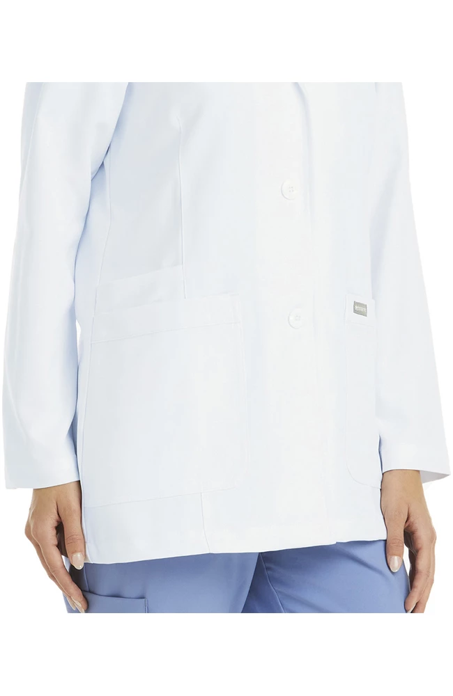 Maevn Uniforms Women's Notch Collar Consultation Lab Coat - Image 3
