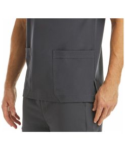 Maevn Uniforms Men's 3 Pocket V-Neck Scrub Top -Silverts-shop 3 mv 5902 650