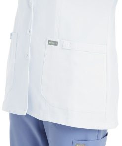 Maevn Uniforms Women's 29" Notch Collar Consultation Lab Coat 8 Maevn Uniforms Women's 29" Notch Collar Consultation Lab Coat -Silverts-shop 3 mv 5973 650
