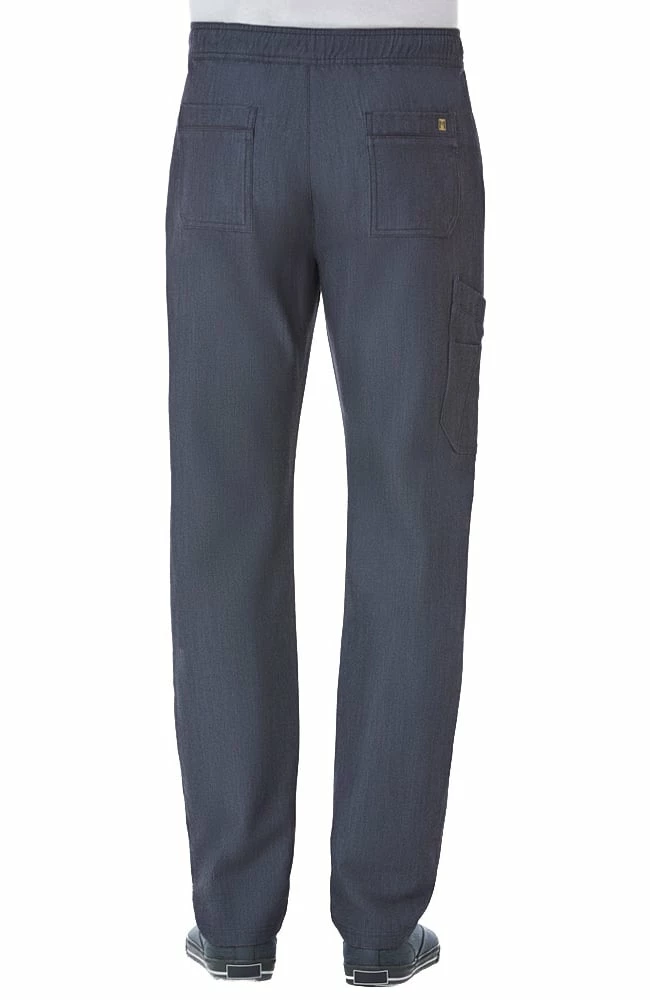 Maevn Uniforms Men's Contrast Piping Cargo Scrub Pant - Image 3