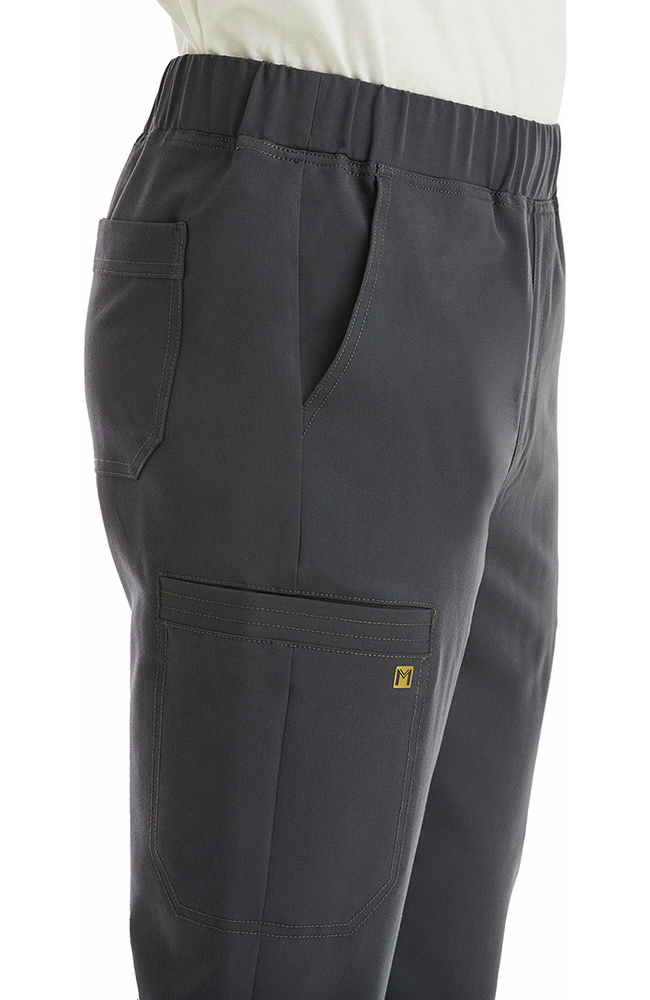 Men's Full Elastic Waistband Jogger Scrub Pant Maevn Uniforms Men's Full Elastic Waistband Jogger Scrub Pant -Silverts-shop 3 mv 8902 650