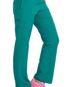 Med Couture Women's Drawstring Cargo Pocket Scrub Pant -Silverts-shop 3 pe 8719 650