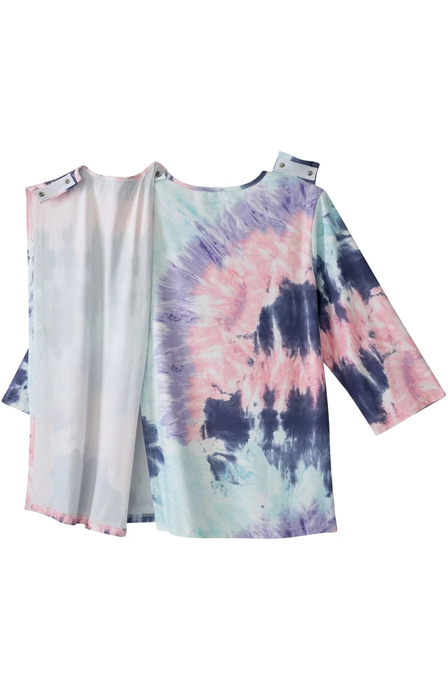 Silverts Clearance Women's Open Back Criss Cross Neckline Top - Image 3