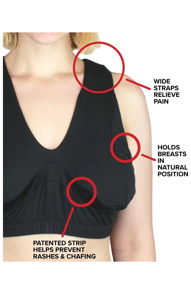 Clearance Women's BreastNest Wire Free Sleep & Lounge Bra (D-DD) Silverts Clearance Women's BreastNest Wire Free Sleep & Lounge Bra (D-DD) -Silverts-shop 3 si 18930 clearance 650