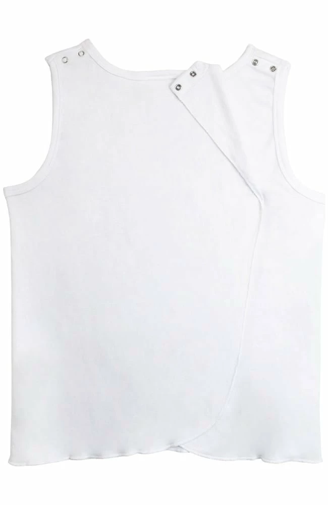 Silverts Clearance Women's Open Back Solid Undershirt 3 Pack - Image 3