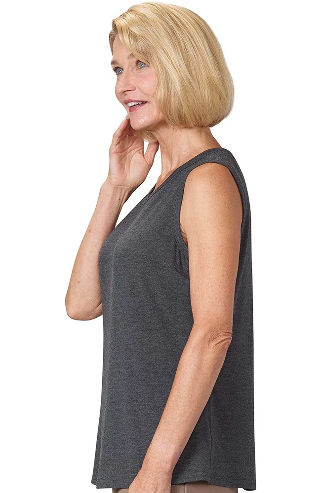 Silverts Clearance Women's Open Back Modal Undervest - Image 3