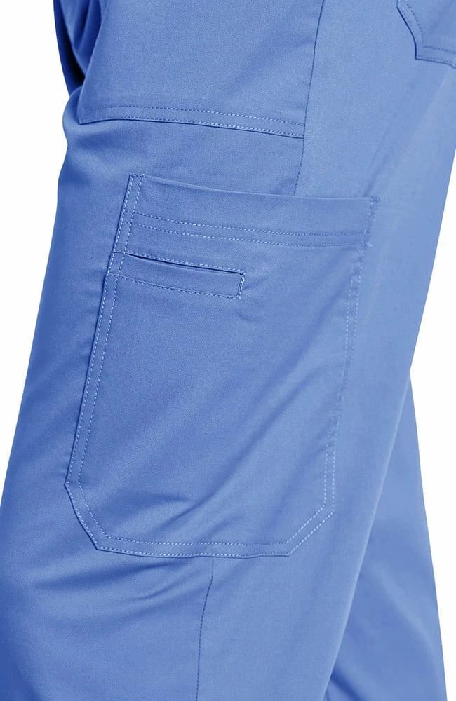 White Cross Clearance Men's Drawstring Fly Cargo Scrub Pant - Image 3