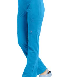 White Cross Women's Seersucker Cargo Scrub Pant -Silverts-shop 3 wc 306 650