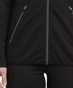 White Cross Women's Sporty Zip Front Solid Scrub Jacket 4 White Cross Women's Sporty Zip Front Solid Scrub Jacket -Silverts-shop 3 wc 452 650