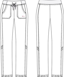 White Cross Women's V-Neck Solid Scrub Top & Jogger Scrub Pant -Silverts-shop 3 wc 5set 650