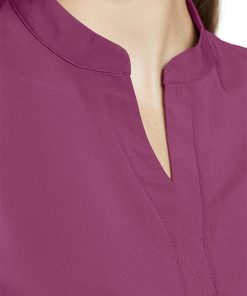 White Cross Women's Cinched Solid Scrub Top 4 White Cross Women's Cinched Solid Scrub Top -Silverts-shop 3 wc 700 650