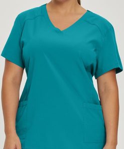 White Cross Women's V-Neck Solid Scrub Top 4 White Cross Women's V-Neck Solid Scrub Top -Silverts-shop 3 wc 785 650