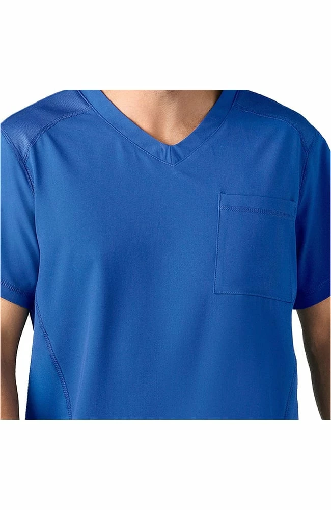 Jockey Scrubs Clearance Jockey Men's Mesh V-Neck Solid Scrub Top - Image 3