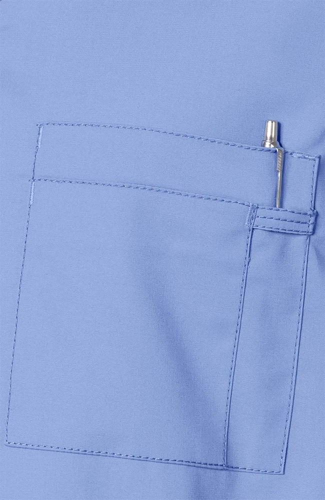 WonderWORK Clearance Men's V-Neck Solid Scrub Top - Image 3