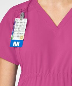 WonderWink Women's Maternity V-Neck Scrub Top 9 WonderWink Women's Maternity V-Neck Scrub Top -Silverts-shop 3 wk 4555 650