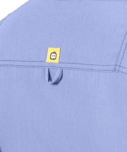 WonderWink Clearance Women's Sporty V-Neck Solid Scrub Top -Silverts-shop 3 wk 6214 clearance 650