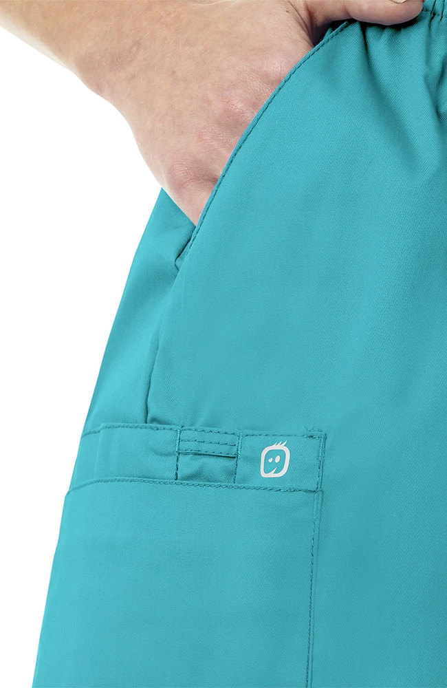 WonderWORK Clearance Women's Elastic Waist Cargo Scrub Skirt - Image 3