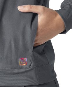 WonderWink Clearance Women's Bomber Solid Scrub Jacket 4 WonderWink Clearance Women's Bomber Solid Scrub Jacket -Silverts-shop 3 wk 8129 clearance 650