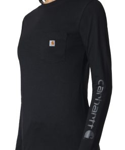Carhartt Women's Crew Neck Pocket Graphic T-Shirt 9 Carhartt Women's Crew Neck Pocket Graphic T-Shirt -Silverts-shop 3 wk c37305 650
