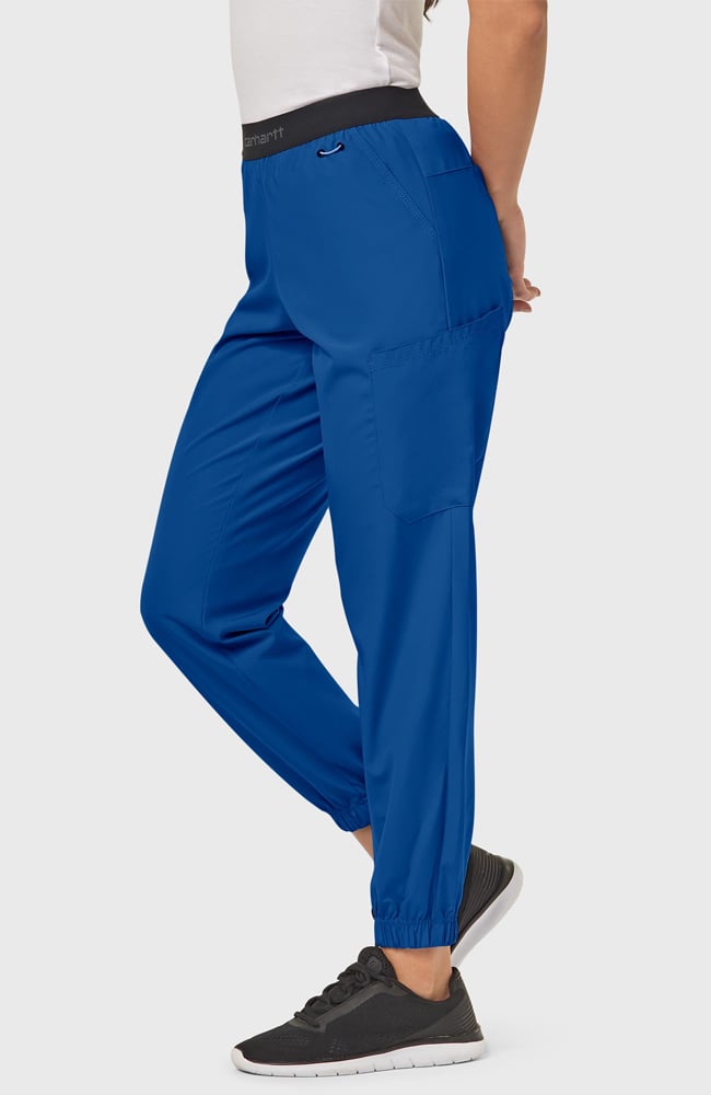 Women's Comfort Cargo Jogger Scrub Pant Carhartt Women's Comfort Cargo Jogger Scrub Pant -Silverts-shop 3 wk c54106 650