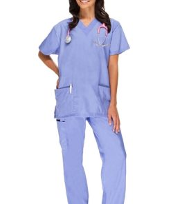 AllHeart Clearance Women's Cargo Scrub Pants 5 AllHeart Clearance Women's Cargo Scrub Pants -Silverts-shop 4 ah b2101 clearance 650