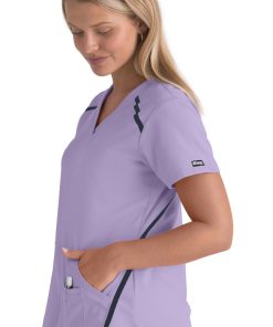 Grey's Anatomy Women's V-Neck Solid Scrub Top 5 Grey's Anatomy Women's V-Neck Solid Scrub Top -Silverts-shop 4 bc 7188 650
