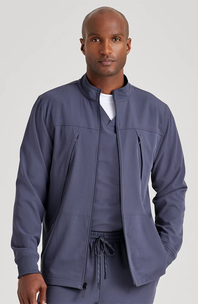 Barco Uniforms Barco Unify Men's Warm Up Scrub Jacket - Image 4