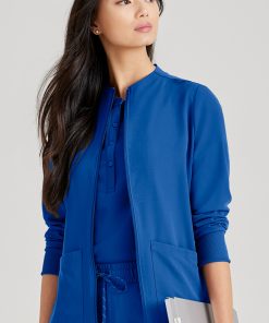 Barco Uniforms Barco Unify Women's Warm Up Scrub Jacket 10 Barco Uniforms Barco Unify Women's Warm Up Scrub Jacket -Silverts-shop 4 bc buw884 650