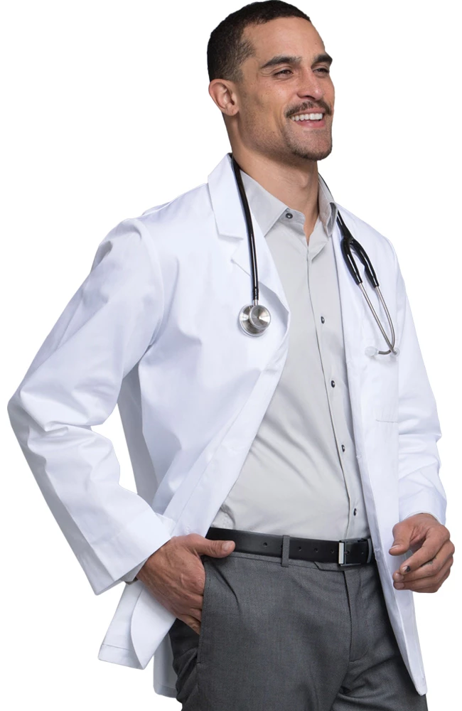 Cherokee Clearance MED MAN Men's Consultation 31" Lab Coat - Image 4
