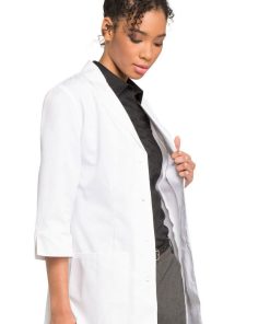 Cherokee Clearance Women's 3/4 Sleeve 30" Lab Coat -Silverts-shop 4 ck 1470a clearance 650