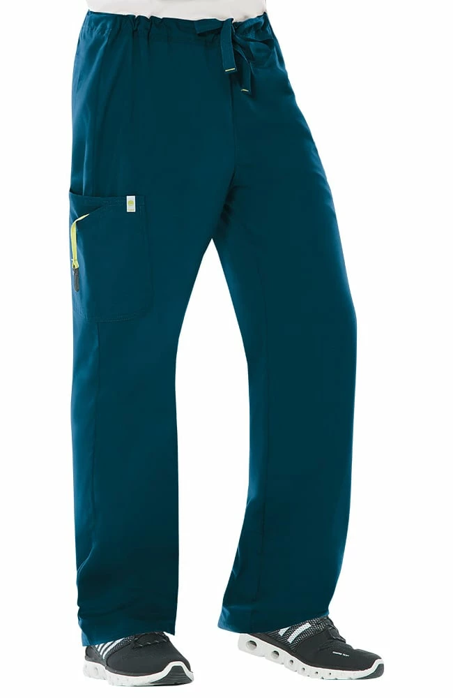 Code Happy Clearance Men's Drawstring Cargo Scrub Pant - Image 4