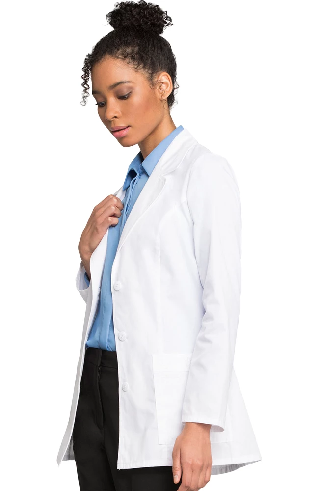 Cherokee Clearance Women's Daisy Embroidered 29½" Lab Coat - Image 4