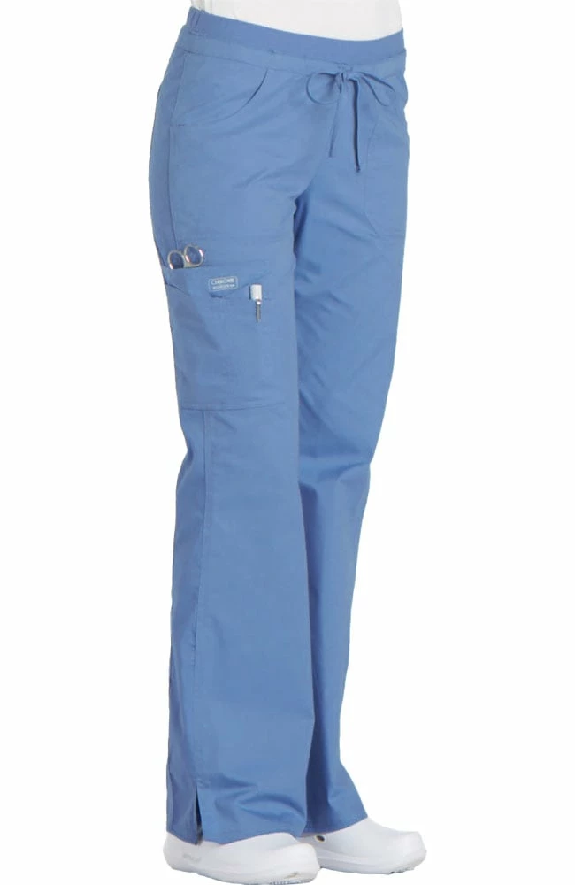 Cherokee Workwear Clearance Women's Flare Leg Scrub Pant - Image 4