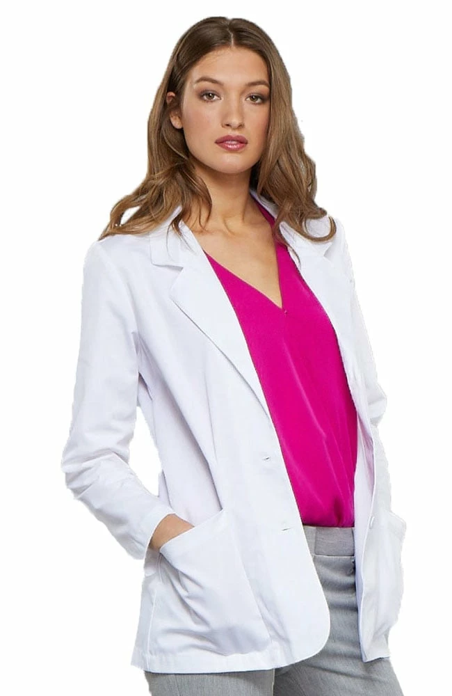 Cherokee Clearance Women's Shaped 30" Lab Coat - Image 4