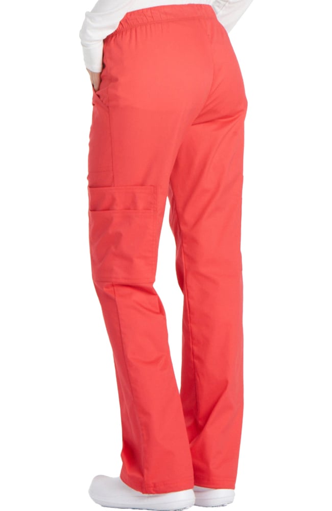 Cherokee Workwear Clearance Women's Elastic Waist Scrub Pant 6 Cherokee Workwear Clearance Women's Elastic Waist Scrub Pant - Image 4
