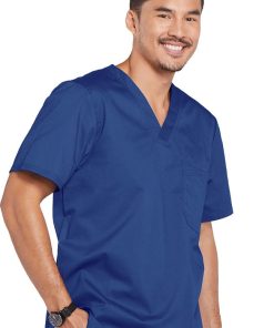 Cherokee Workwear Clearance Men's V-Neck Solid Scrub Top 5 Cherokee Workwear Clearance Men's V-Neck Solid Scrub Top -Silverts-shop 4 ck 4743 clearance 650