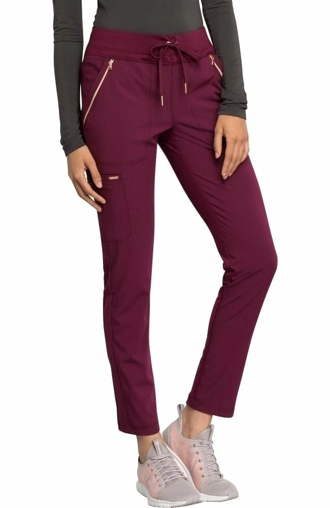 Cherokee Clearance Women's Drawstring Waistband Straight Leg Scrub Pant - Image 4