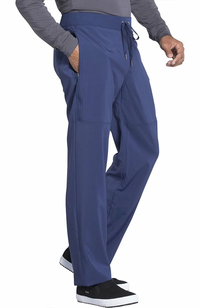 Cherokee Clearance Men's Tapered Leg Knit Waistband Drawstring Scrub Pant - Image 4