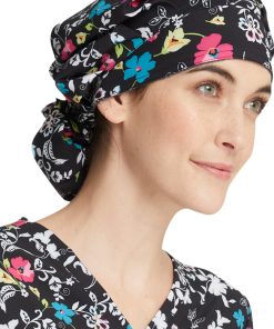 Cherokee Women's Bouffant Scroll For It Print Scrub Hat 5 Cherokee Women's Bouffant Scroll For It Print Scrub Hat -Silverts-shop 4 ck ck514 print 650
