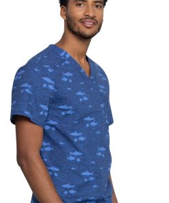 Cherokee Clearance Men's Stay In School Print Scrub Top 5 Cherokee Clearance Men's Stay In School Print Scrub Top -Silverts-shop 4 ck ck692 printclearance 650 2