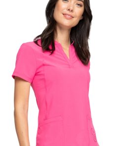 Cherokee Clearance Women's Mock Neck Solid Scrub Top -Silverts-shop 4 ck ck721a clearance 650