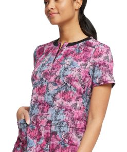 Cherokee Women's Hiss Or Miss Print Scrub Top 5 Cherokee Women's Hiss Or Miss Print Scrub Top -Silverts-shop 4 ck ck880 print 650