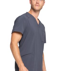 Cherokee Clearance Men's V-Neck Solid Scrub Top -Silverts-shop 4 ck ck904a clearance 650