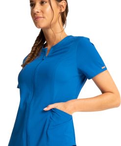 Cherokee Clearance Women's Zip Front Scrub Top 5 Cherokee Clearance Women's Zip Front Scrub Top -Silverts-shop 4 ck ck931 clearance 650
