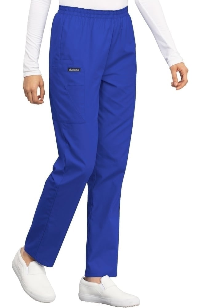 Cherokee Clearance Women's Elastic Waist Cargo Pant 6 Cherokee Clearance Women's Elastic Waist Cargo Pant - Image 4