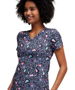 Heartsoul Women's Leopard Sweetheart Print Top 5 Heartsoul Women's Leopard Sweetheart Print Top -Silverts-shop 4 ck hs643 print 650