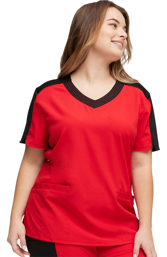 Clearance Women's V-Neck Scrub Top Heartsoul Clearance Women's V-Neck Scrub Top -Silverts-shop 4 ck hs792 clearance 650