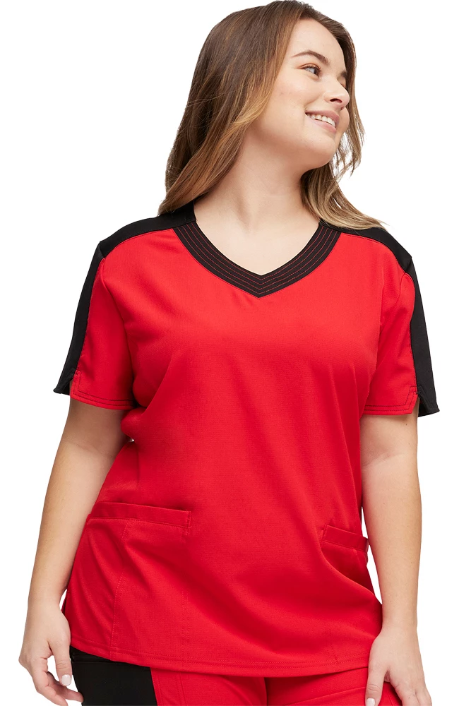 Heartsoul Clearance Women's V-Neck Scrub Top - Image 4