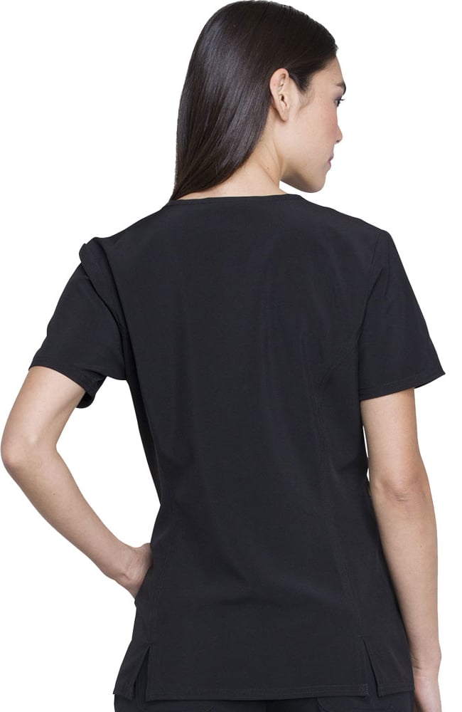 Clearance Women's V-Neck Contrast Back Sesame Street Print Scrub Top Cherokee Clearance Women's V-Neck Contrast Back Sesame Street Print Scrub Top -Silverts-shop 4 ck tf637 printclearance 650 8